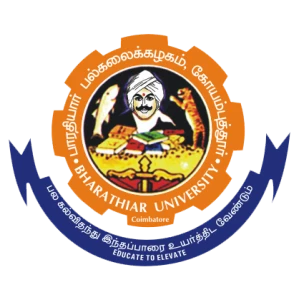 Bharathiar University logo