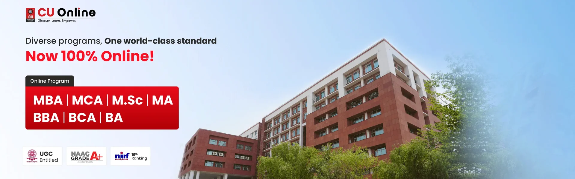 Chandigarh University - [CU], Mohali, ONLINE