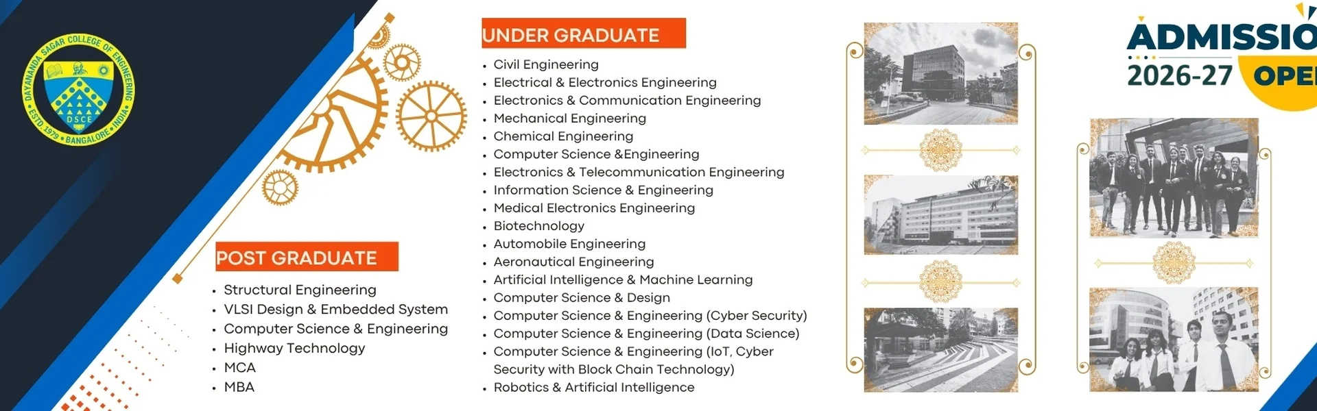 Dayananda Sagar College of Engineering - [DSCE], Bangalore