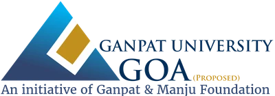 Ganpat University (GU), Goa logo