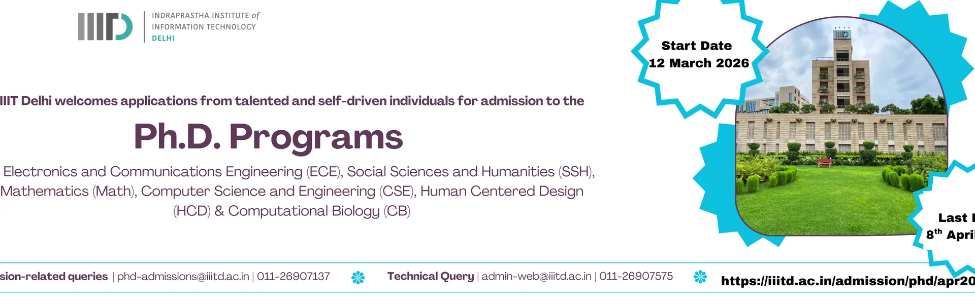 Indraprastha Institute of Information Technology - [IIITD], New Delhi