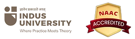 Indus University, Ahmedabad logo