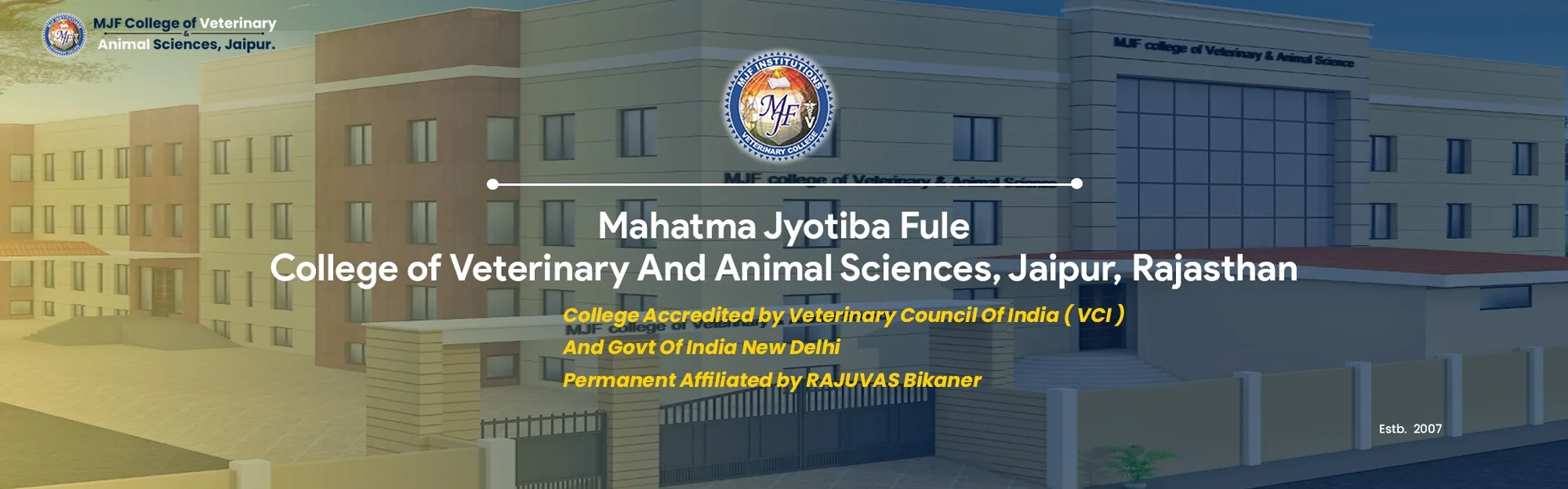 Mahatma Jyotiba Fule College of Veterinary and Animal Sciences