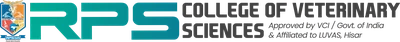 RPS College of Veterinary Sciences Balana logo