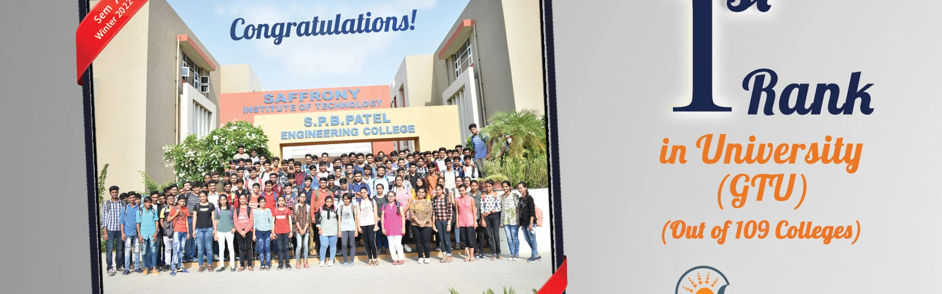 Saffrony Institute of Technology and S.P.B. Patel Engineering College, Mehsana